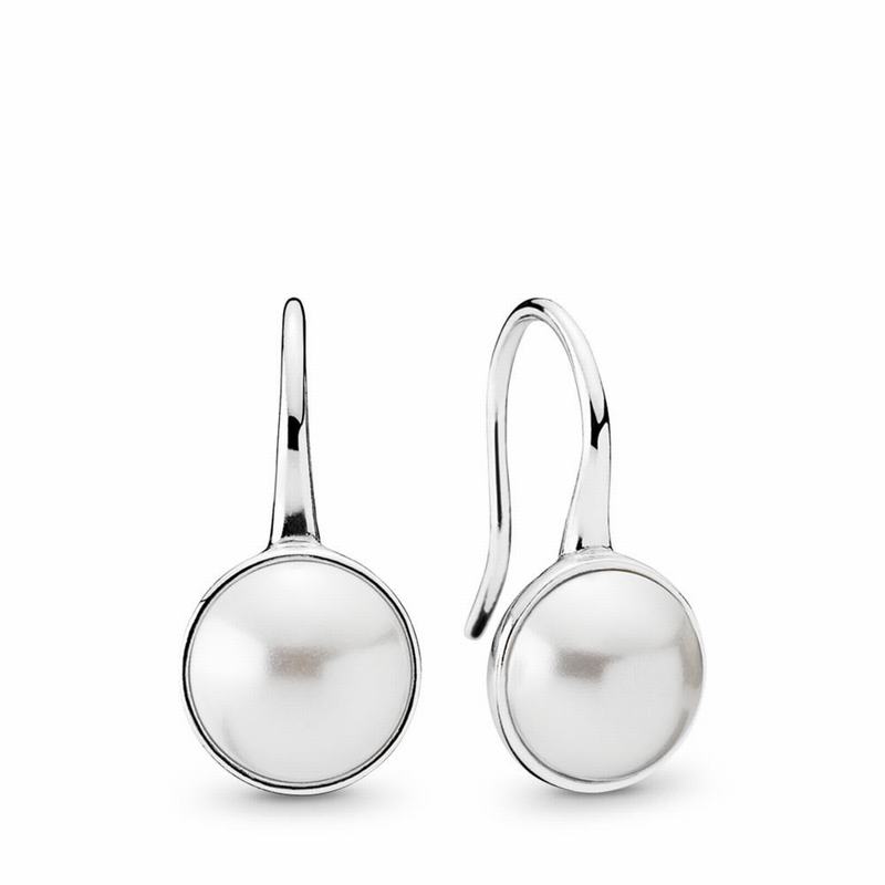 Pandora Luminous Droplets Drop Earrings Clearance NZ, Sterling Silver (682305-EJO)